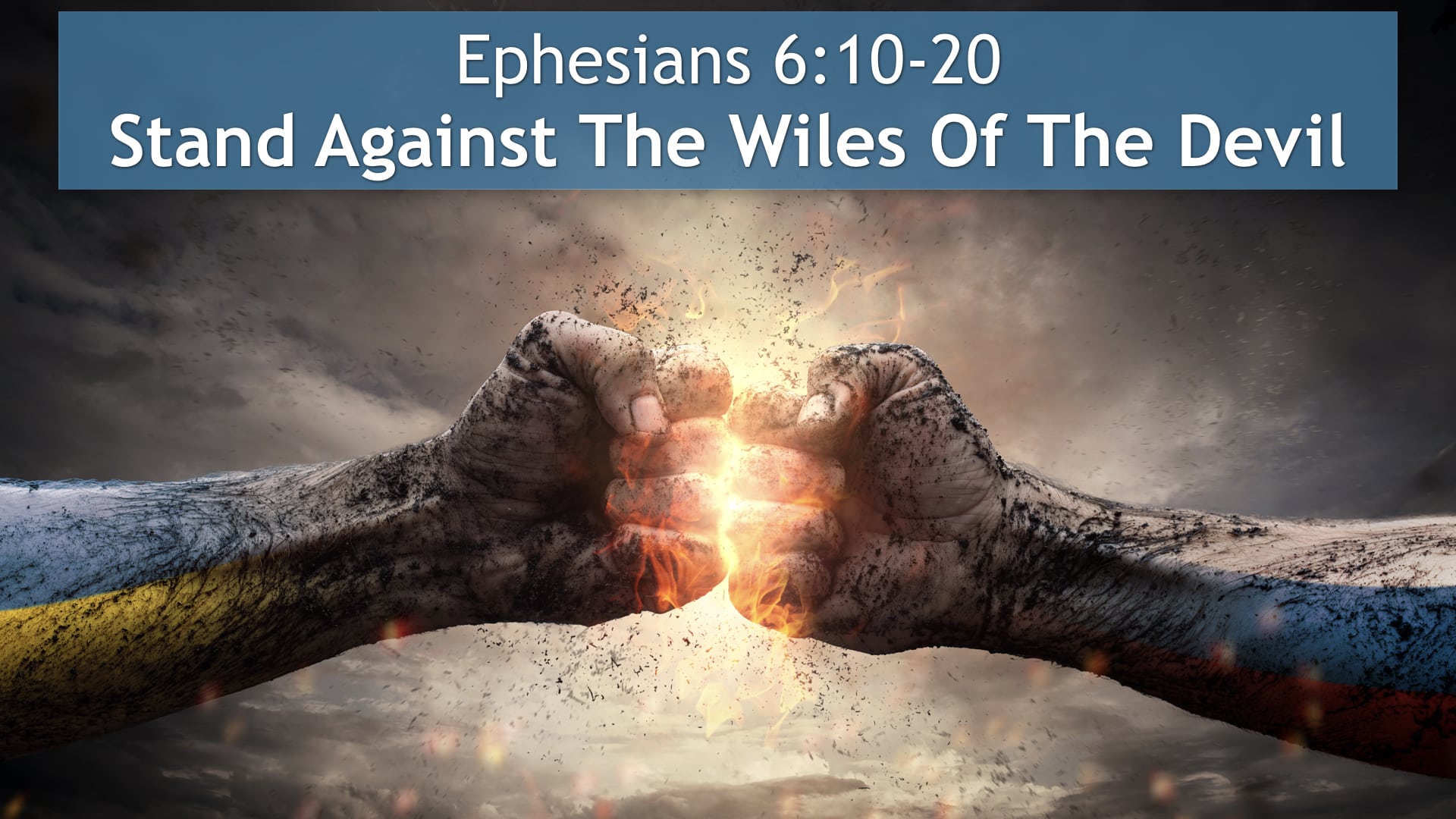 Jerry Simmons teaching Ephesians 6, Stand Against The Wiles Of The Devil