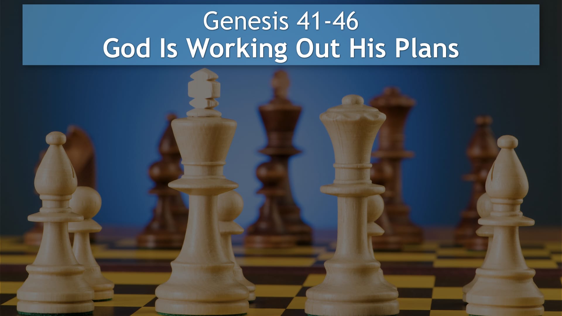 Jerry Simmons teaching Genesis 41-46, God Is Working Out His Plans