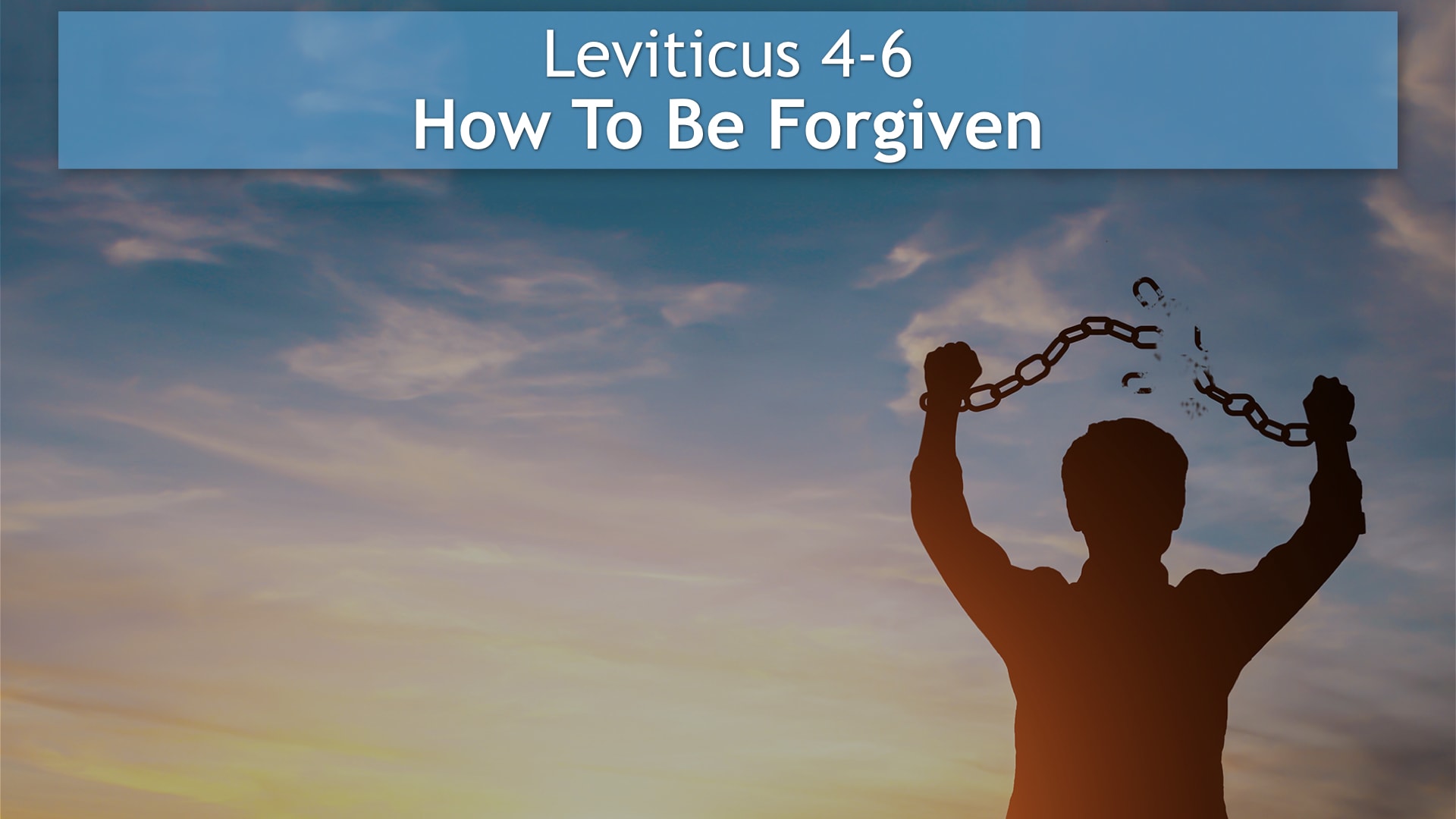 Jerry Simmons teaching Leviticus 4-6, How To Be Forgiven