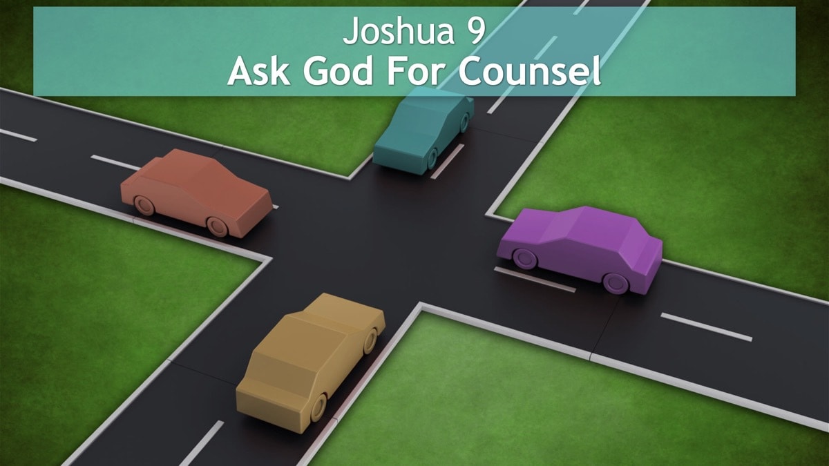 Jerry Simmons teaching Joshua 9, Ask God For Counsel
