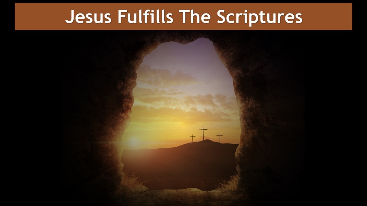 Jerry Simmons teaching Psalms Easter Message, Jesus Fulfills The Scriptures