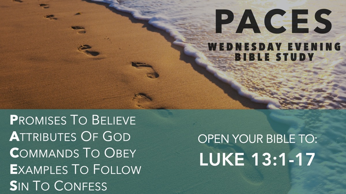 Jerry Simmons teaching Luke 13 with Pastor Jerry