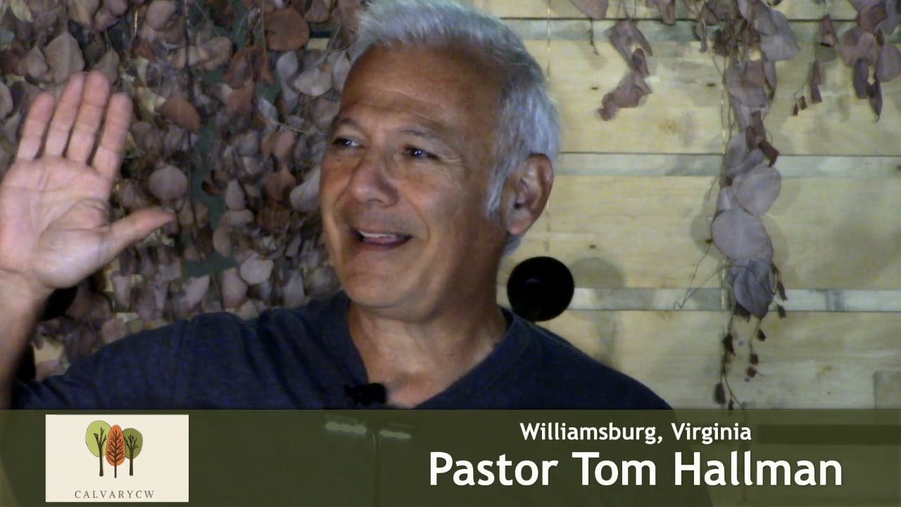 Tom Hallman teaching Acts 4 with Tom Hallman