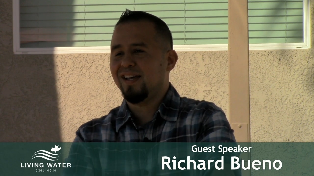 Richard Bueno teaching Matthew 9:35-38 with Richard Bueno