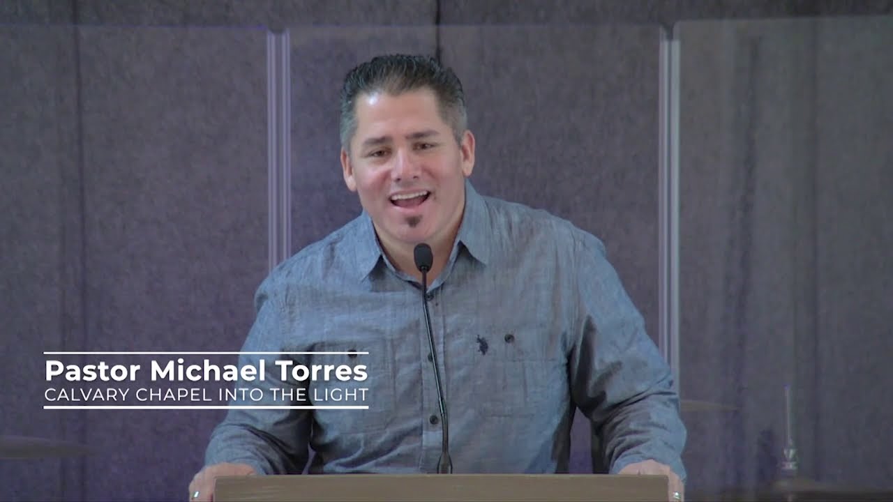 Jerry Simmons teaching Luke 12 with Pastor Mike Torres
