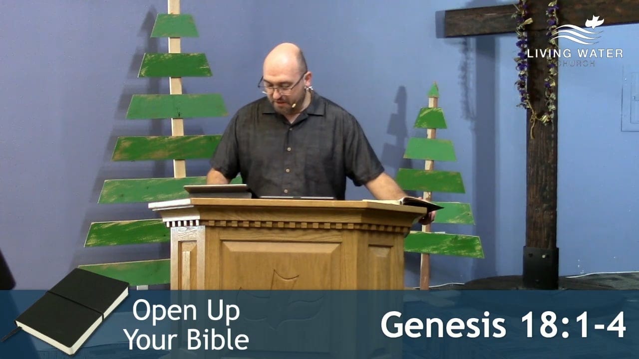 Jerry Simmons teaching Genesis 18, God Wants To Be Your Friend