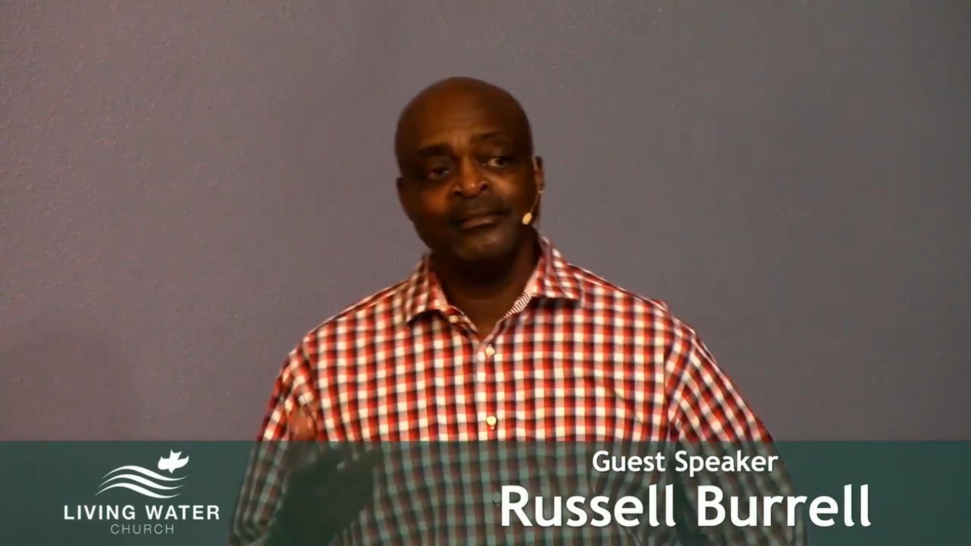 Russell Burrell teaching Psalm 39 with Russell Burrell