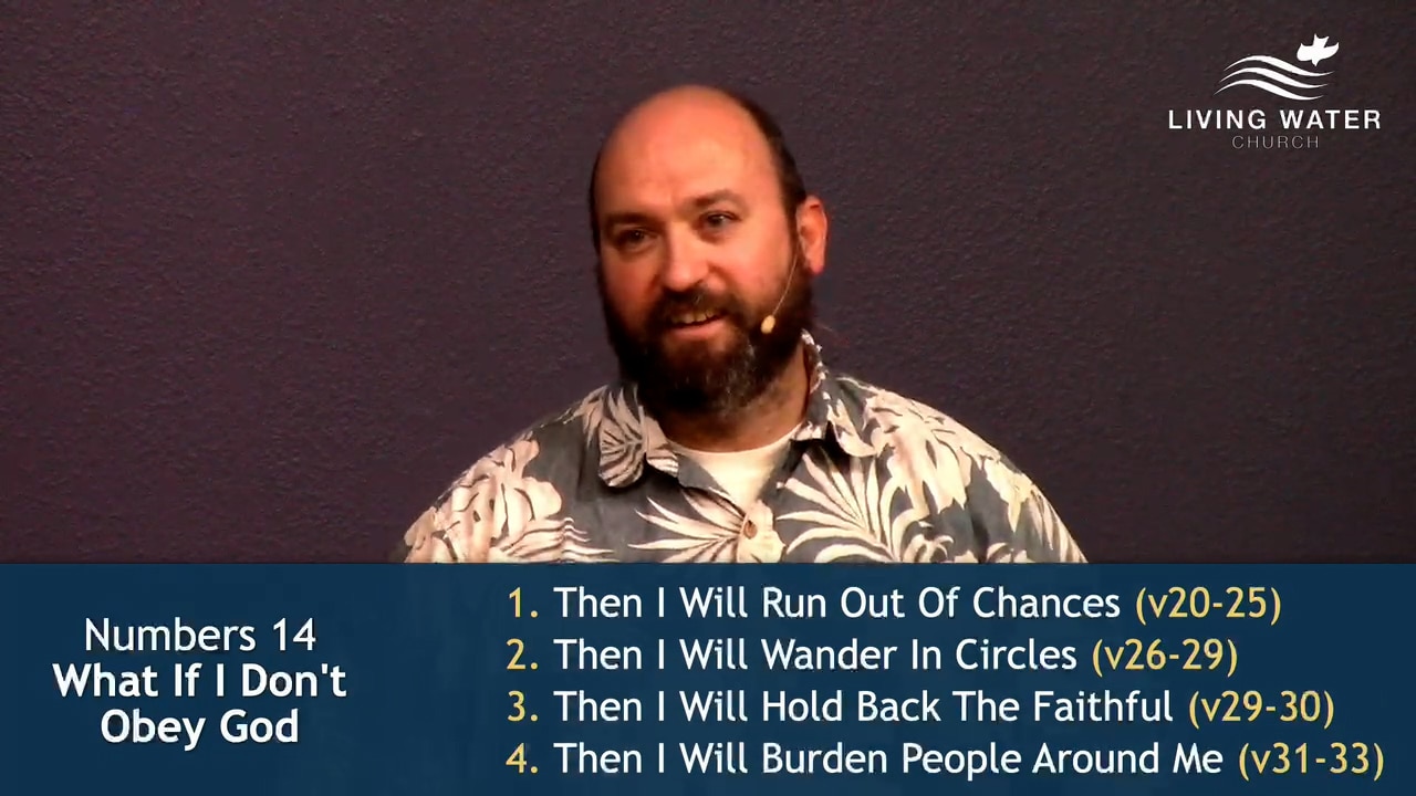 Final Teaching Slide - What If I Don't Want To Obey God?