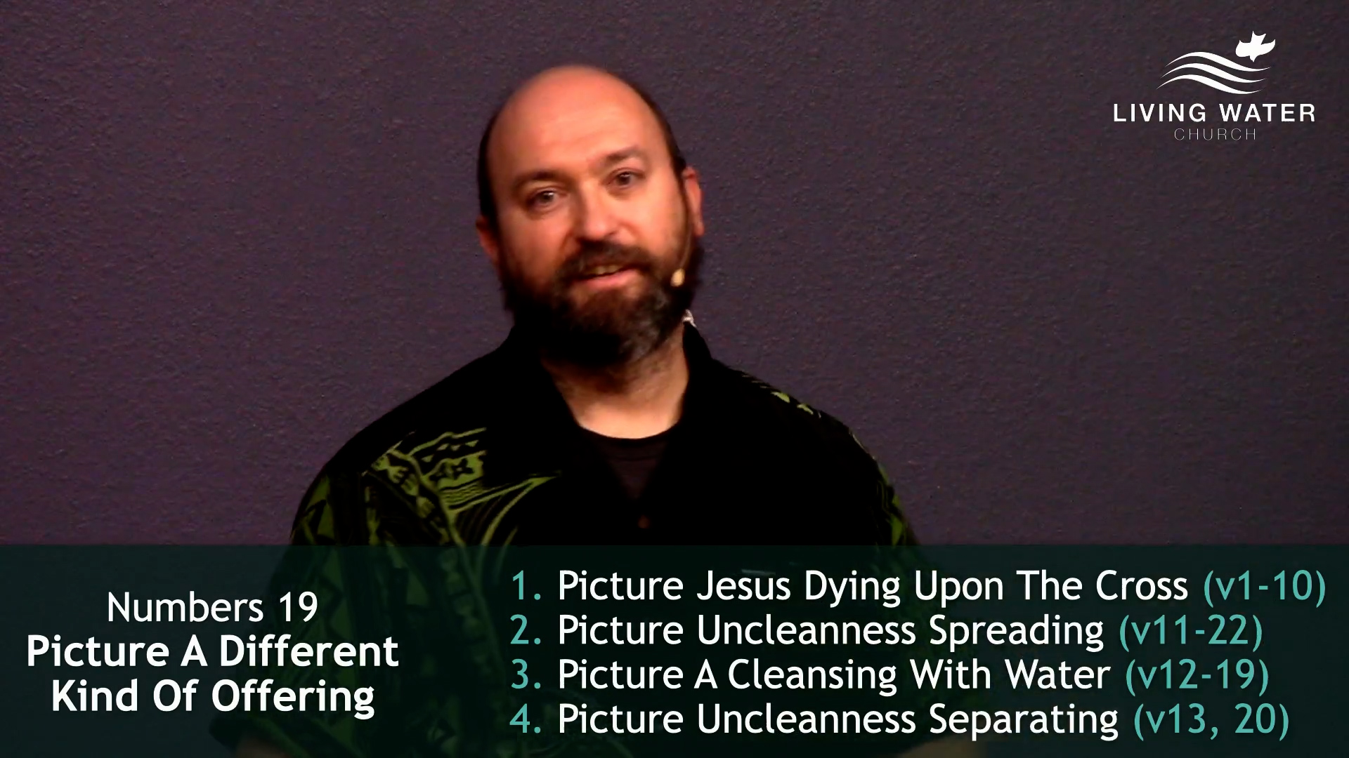 Jerry's Final Slide: Numbers 19, Picture A Better Offering