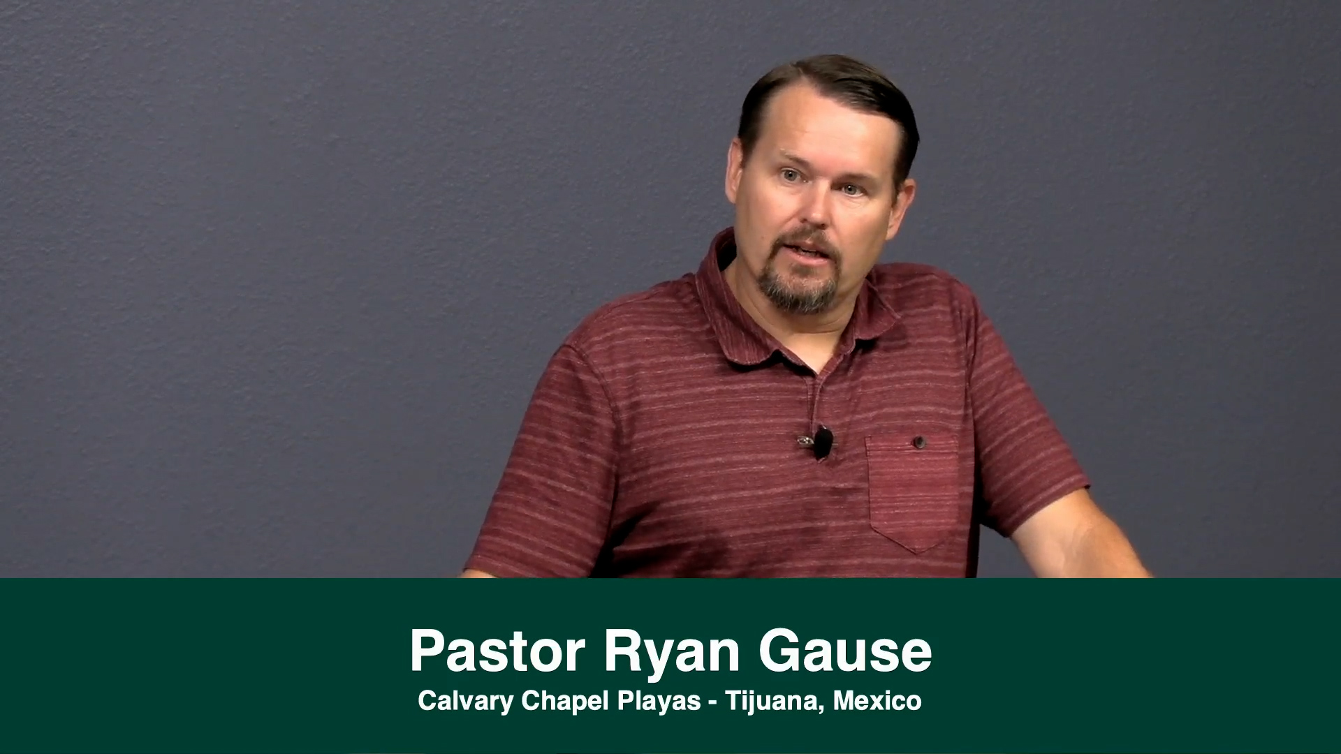 Missions Encouragement By Pastor Ryan Gause