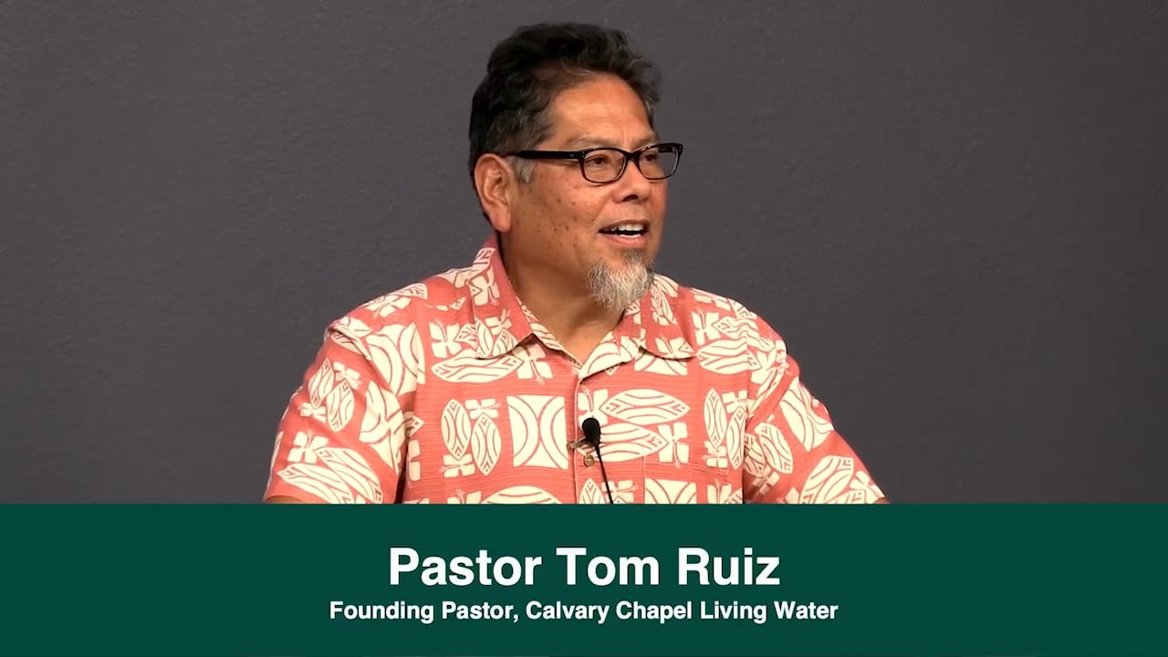 Pastor Tom Ruiz teaching Matthew 6, When You Pray