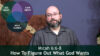 Pastor Jerry Simmons teaching Micah 6:6-8, How To Figure Out What God Wants