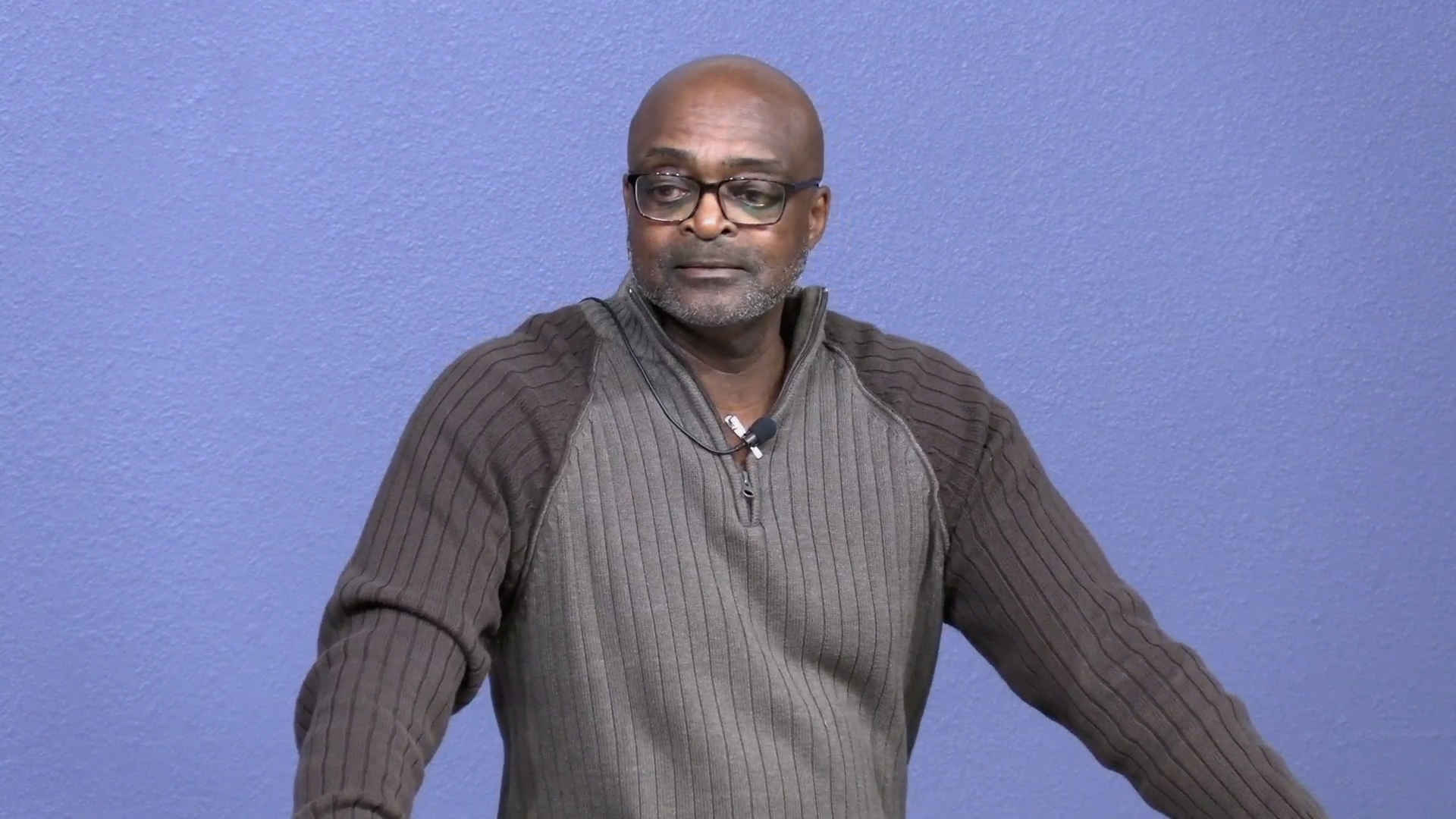 Russell Burrell teaching Psalm 121, Looking To Jesus