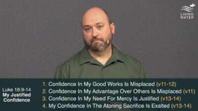 Luke 18:9-14, My Justified Confidence