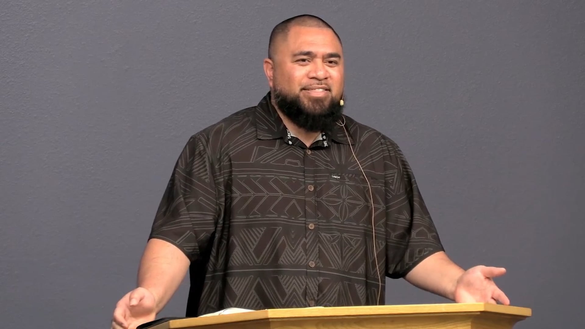 Josh Sagiao teaching Acts 15